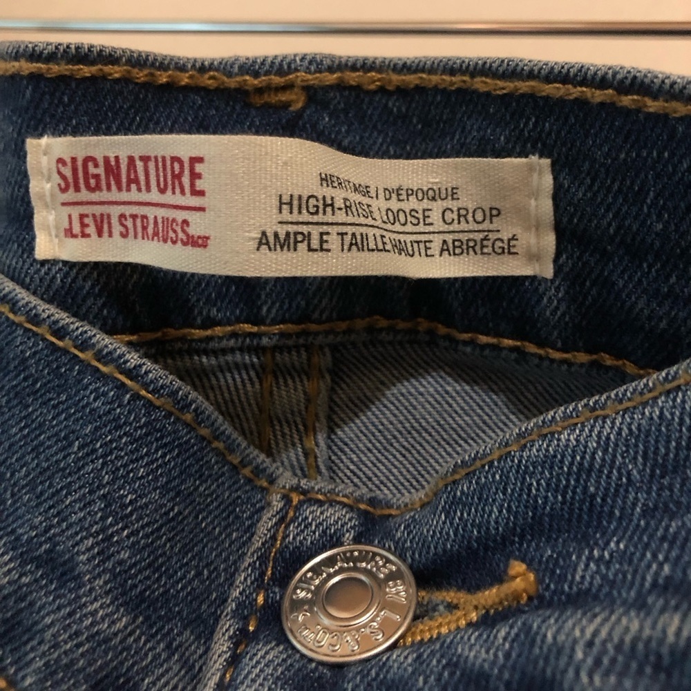 ♦️ Levi Strauss | High-rise Loose Crop - Picture 3 of 7